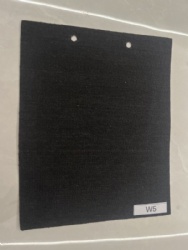 Black Polyester Woven Fusible & Self-Adhesive Interlining for Shoe Uppers